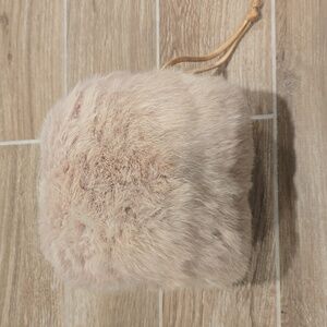 Vintage Fur Muff Hand Warmer